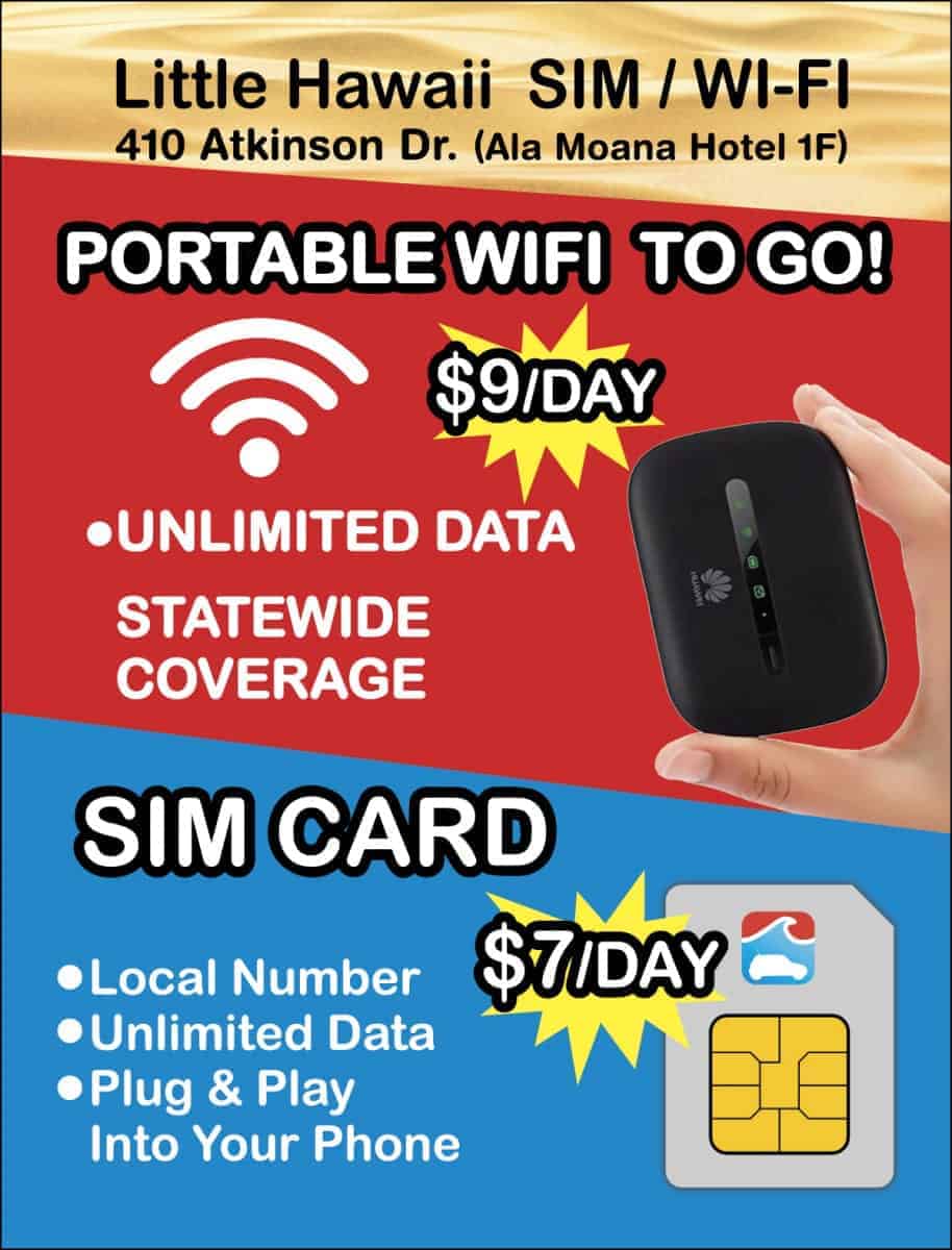 LittleHawaii SIM WI-FI