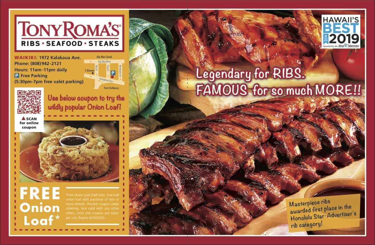 Tony Roma’s Waikiki