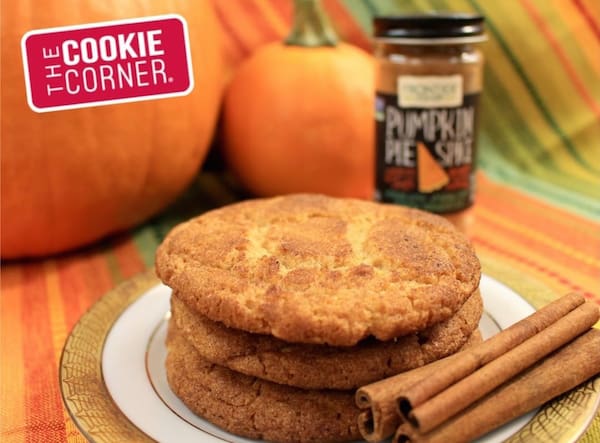 Pumpkin Spice Snickerdoodle ($18/pound, and there are about 8-9 cookies per pound)