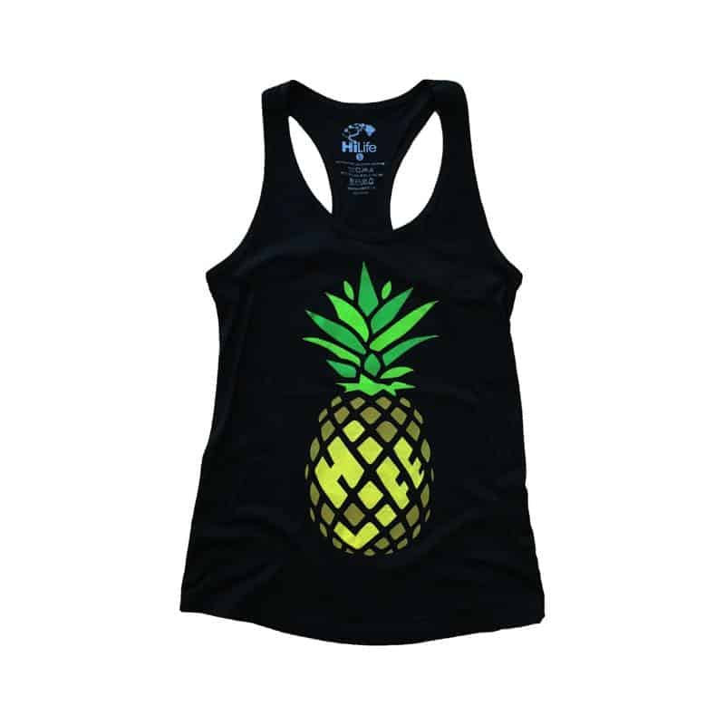 hilife_Women_s_Regular_tank_top_Pineapple-BK