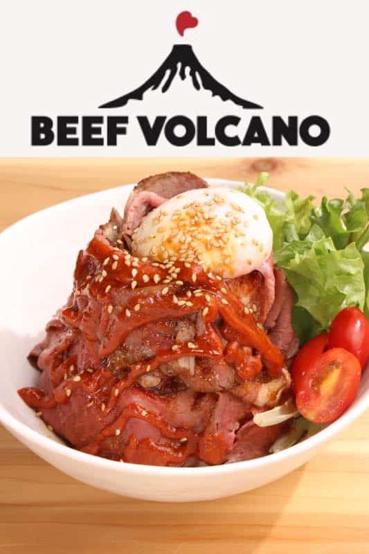 Beef Volcano Korean Spicy Roast Beef Bowl