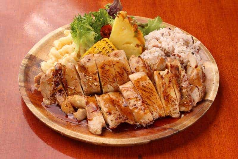 hatsuhana japanese restaurant teriyaki chicken plate