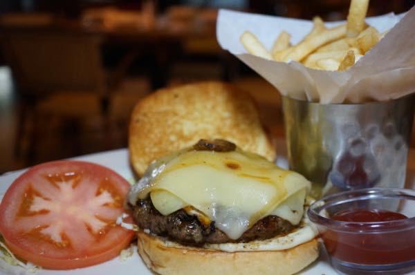 Mushroom Burger from cheese cake factory