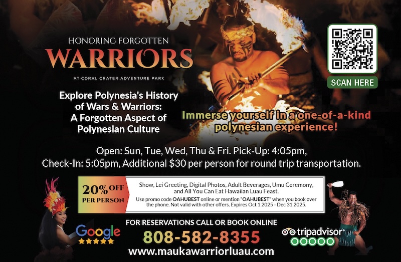 Mauka Warrior Luau