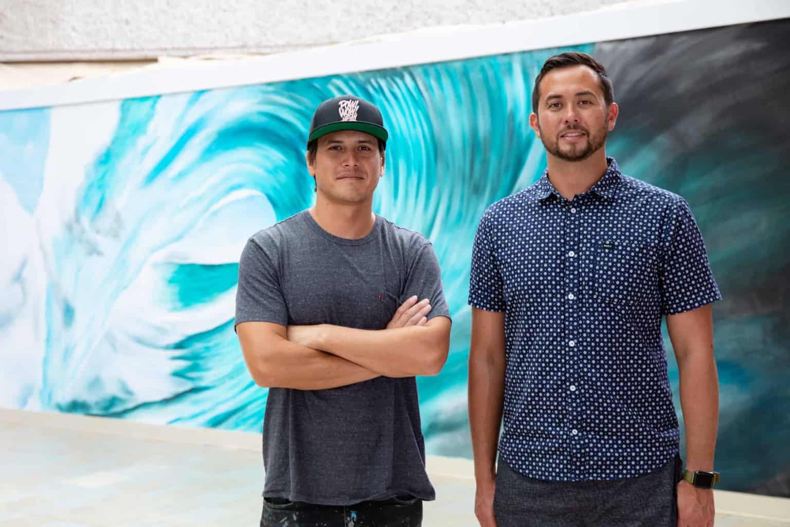 New Wall Art at RHC  “street meets surf”