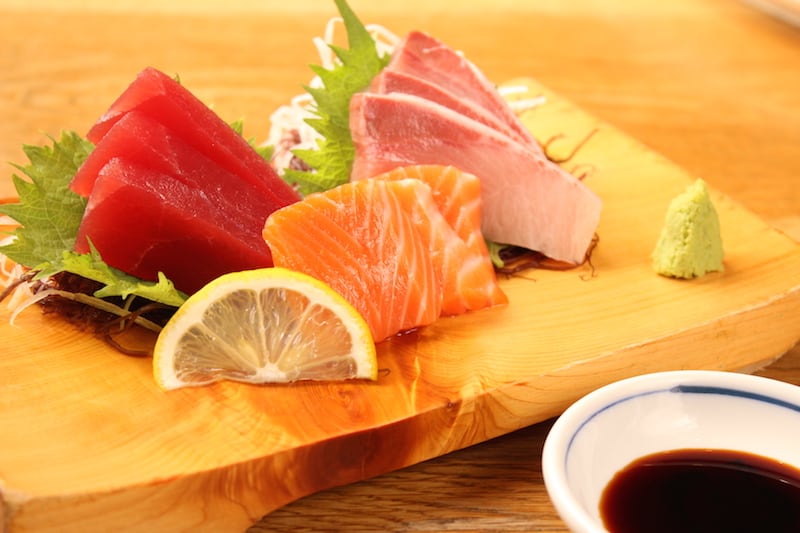 3 kinds of Sashimi chiba ken