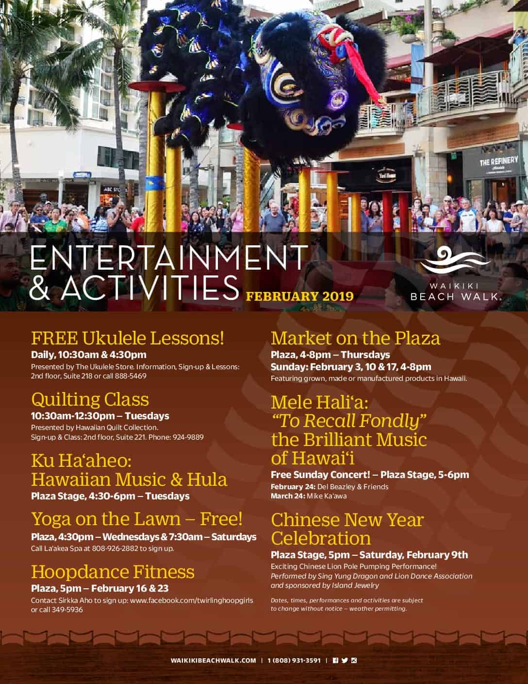 February Beachwalk Event