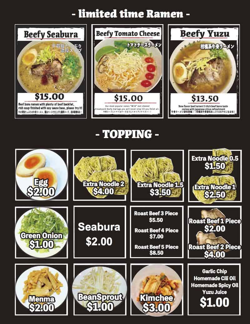 KAMITOKU Ramen *Moved from Ala Moana Shirokiya to Ward Center Oahu's