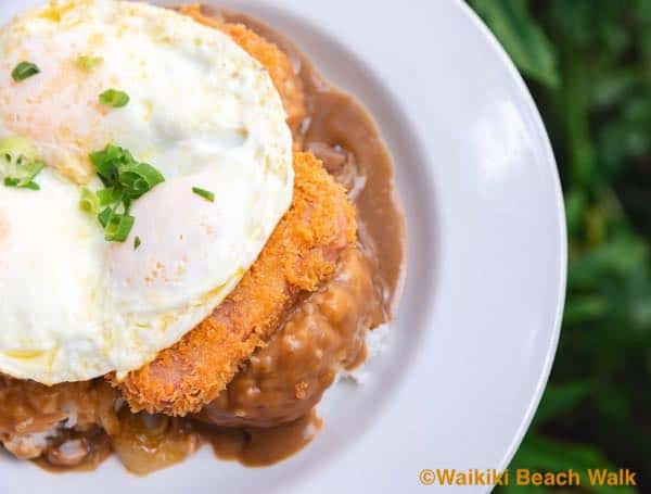 Spam Katsu Loco Moco served by Giovanni Pastrami