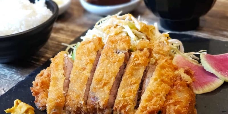 So tasty! Berkshire Pork Tonkatsu at Minori