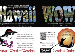 Hawaii WOW Gondola Cruises