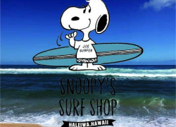 SNOOPY’S SURF SHOP