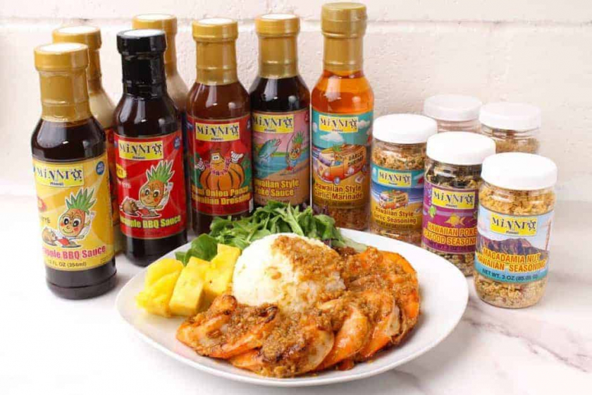A perfectly home-cooked garlic shrimp plate.